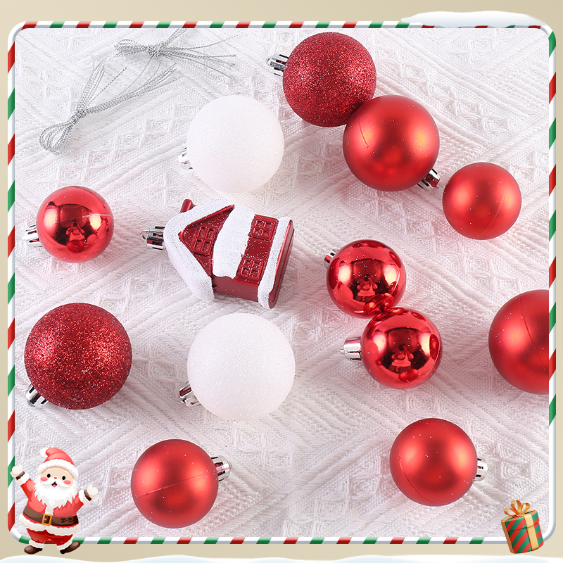 13/pcs set of Christmas balls, Christmas supplies, unique Christmas decorations, Christmas balls, source factory, essential for holiday decoration, Christmas balls to embellish the Christmas atmosphere, complete set of Christmas balls Specification image