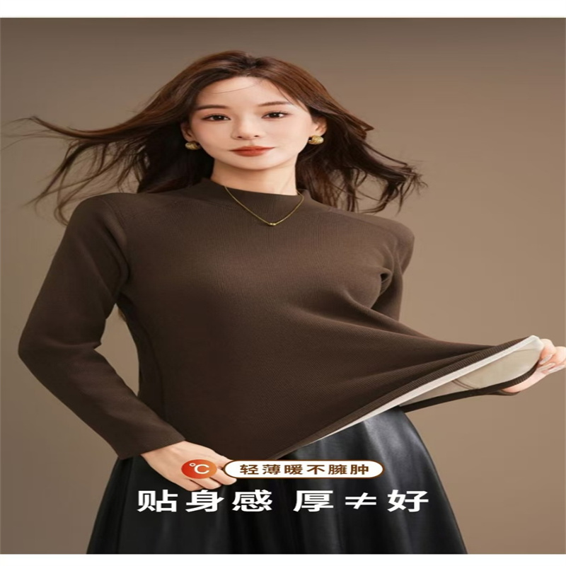 保暖内衣女秋冬内搭柔软舒适贴身打底内衣