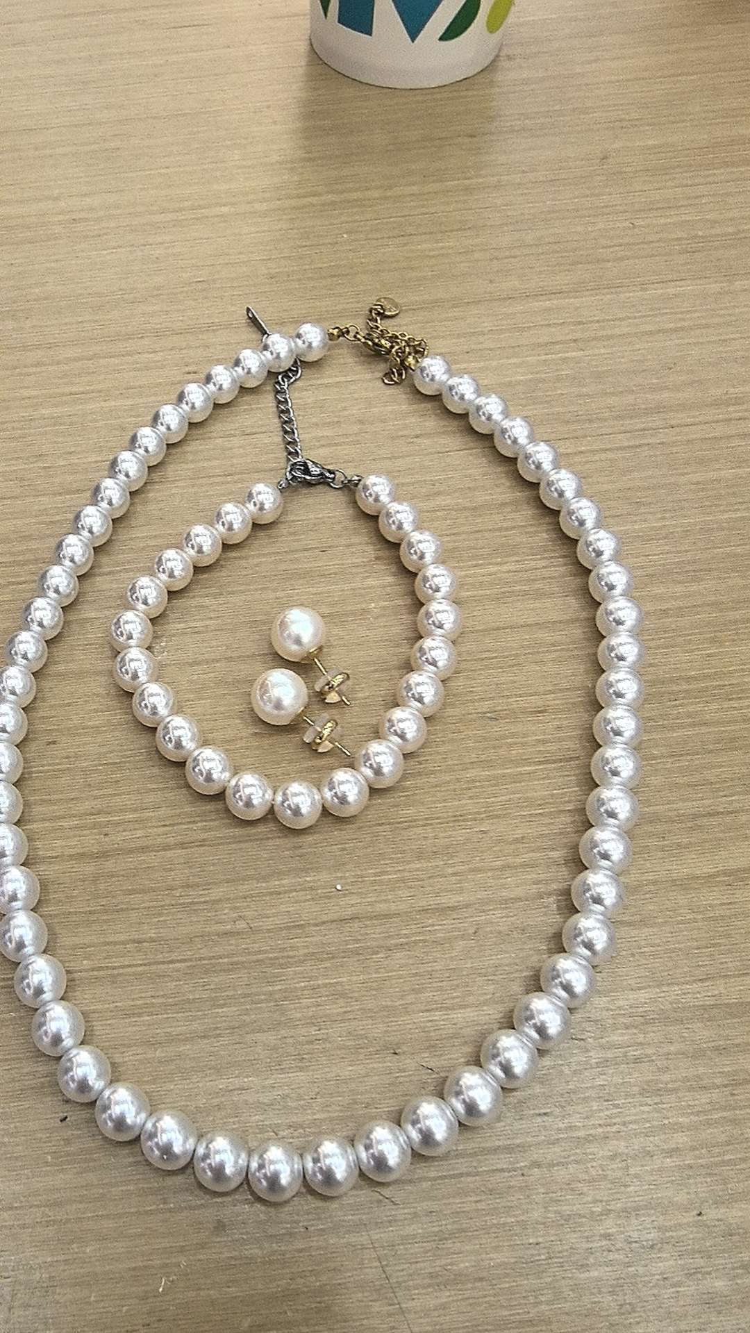 进口沙金饰品大项链古巴链酒杯项链时尚百搭进口商品