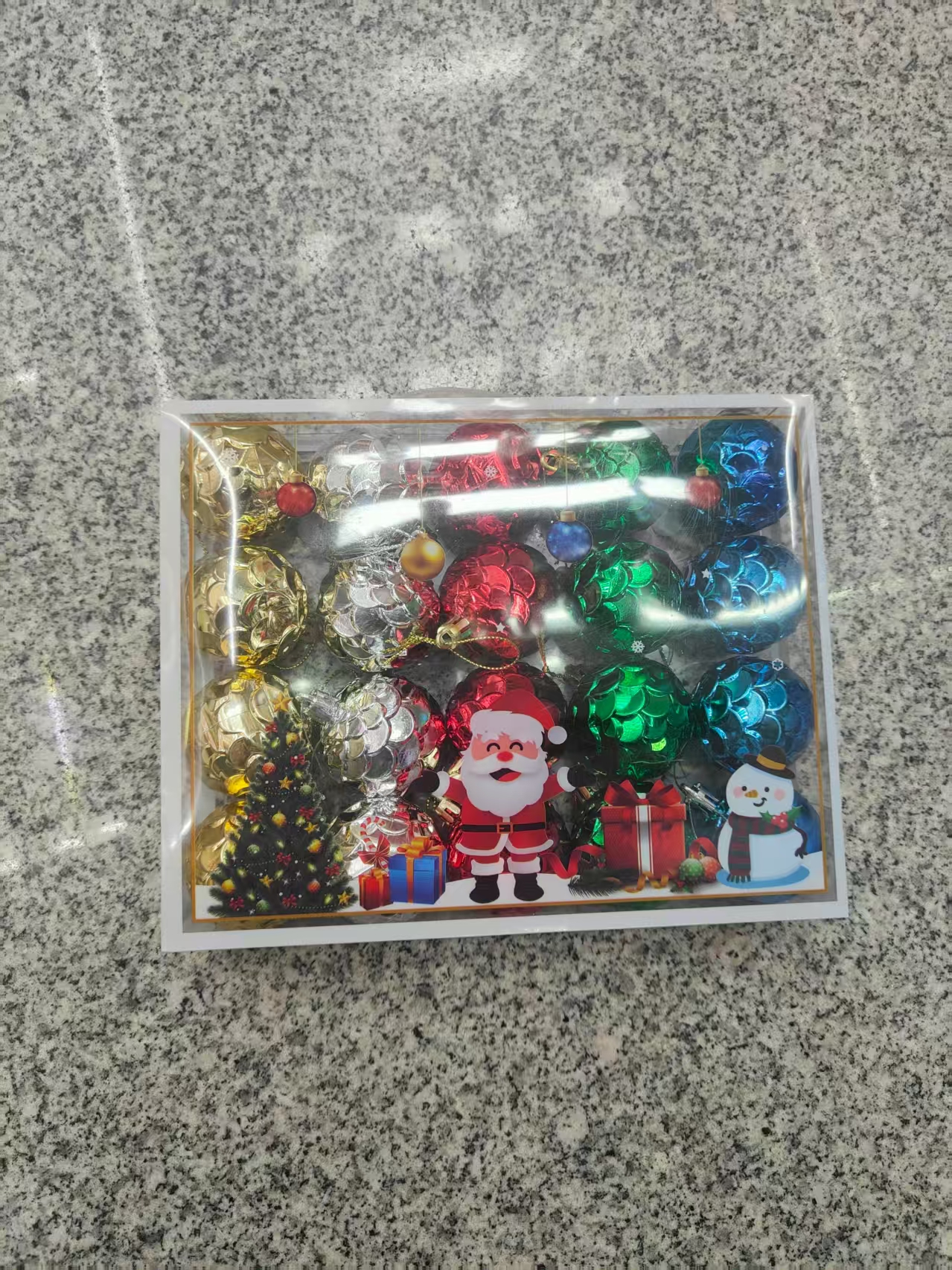 圣诞装饰品实物图