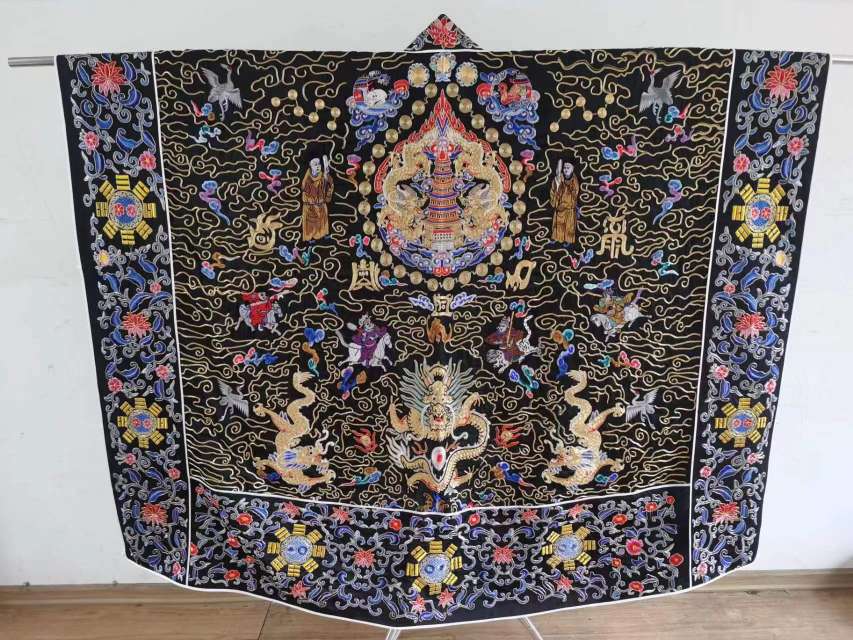 义乌宗教宏道工艺品精制宗教场所活动用品高档团龙衣详情图14