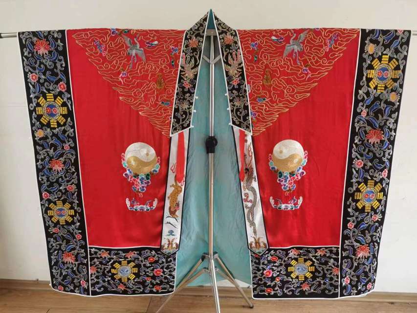 义乌宗教宏道工艺品精制宗教场所活动用品高档团龙衣详情图9