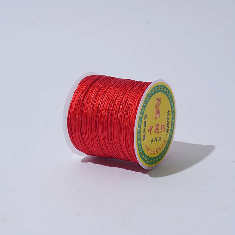 No. 72 Jade thread woven bracelet, special woven rope for gold stores, encrypted jade thread, pure hand-woven bracelet and necklace material Application Scenario