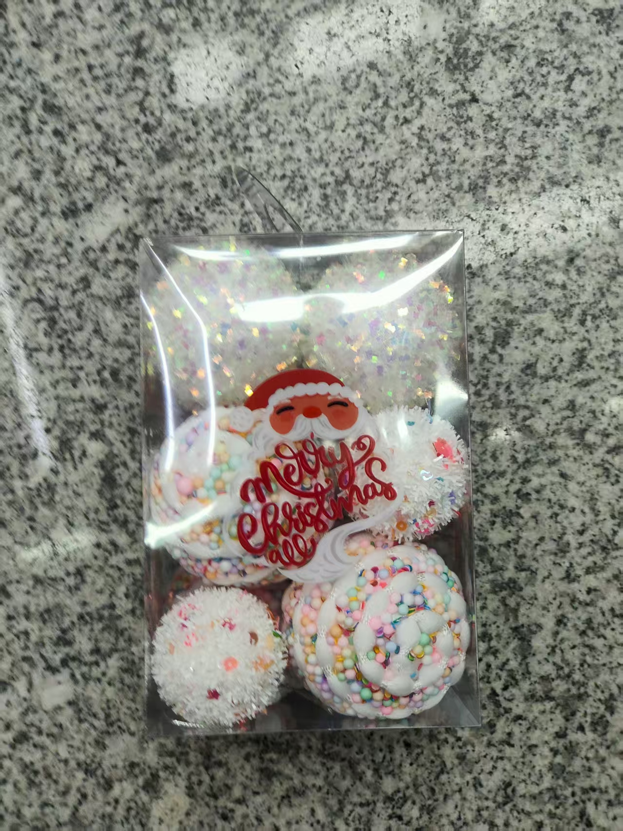 圣诞节装饰品圣诞树挂件礼盒套装欢乐节日氛围布置文化艺术品产品图