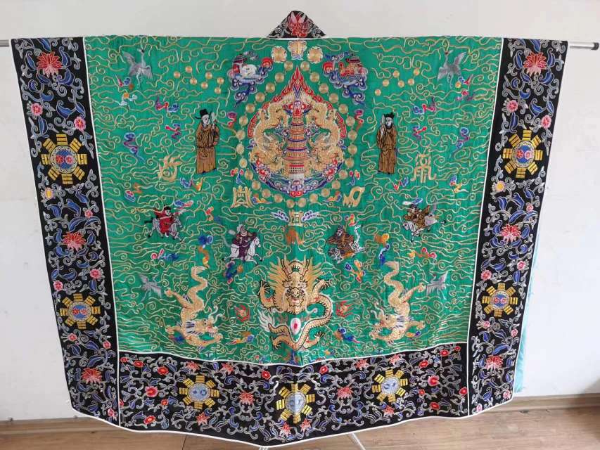 义乌宗教宏道工艺品精制宗教场所活动用品高档团龙衣详情图12
