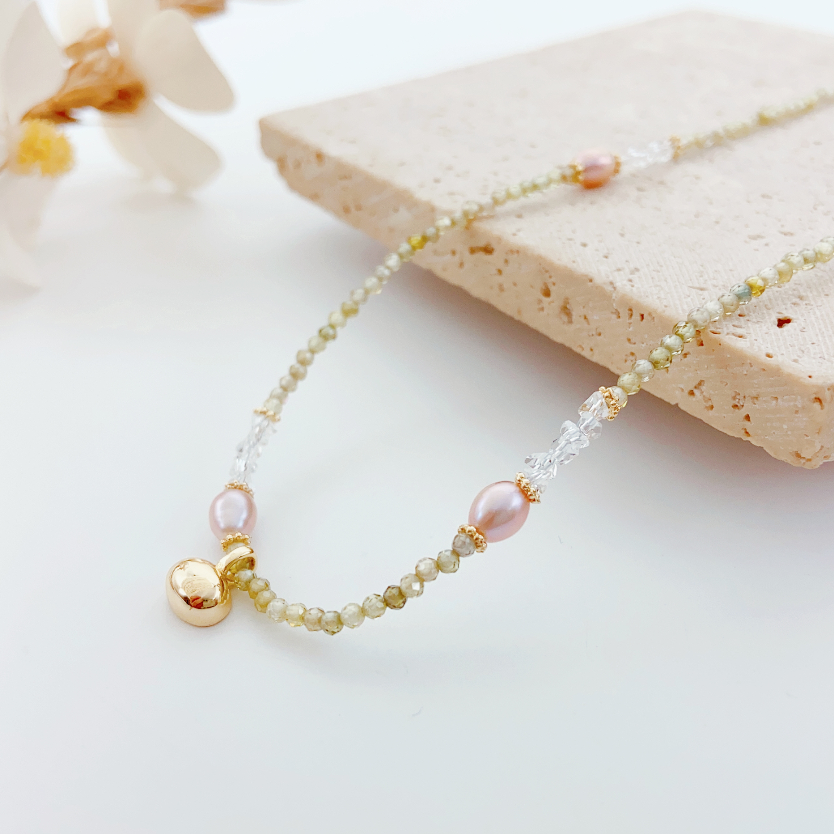 Natural Freshwater Pearl Necklaces Are Suitable For Women To Wear Daily Specification drawing