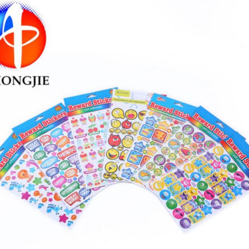 贴纸 奖励贴 儿童贴纸义乌印刷有限公司精美  产品