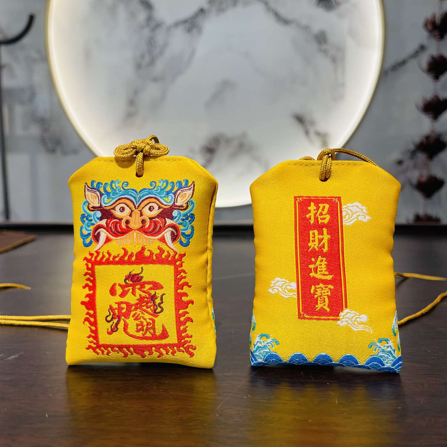 义乌工艺品礼品刺绣织绣荷包材料包织绣手工编织娃娃苏绣御守pbc多款任选宏道精制送礼自用佳品详情图3