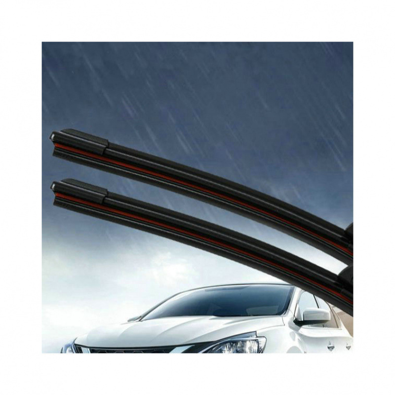 Factory wholesale of car wipers, snowfall car front windshield wipers, household car double rubber strip wipers 2