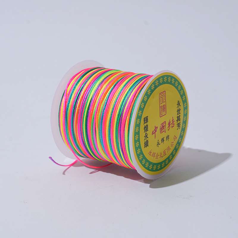 No. 72 Jade thread woven bracelet, special woven rope for gold stores, encrypted jade thread, pure hand-woven bracelet and necklace material Item Picture