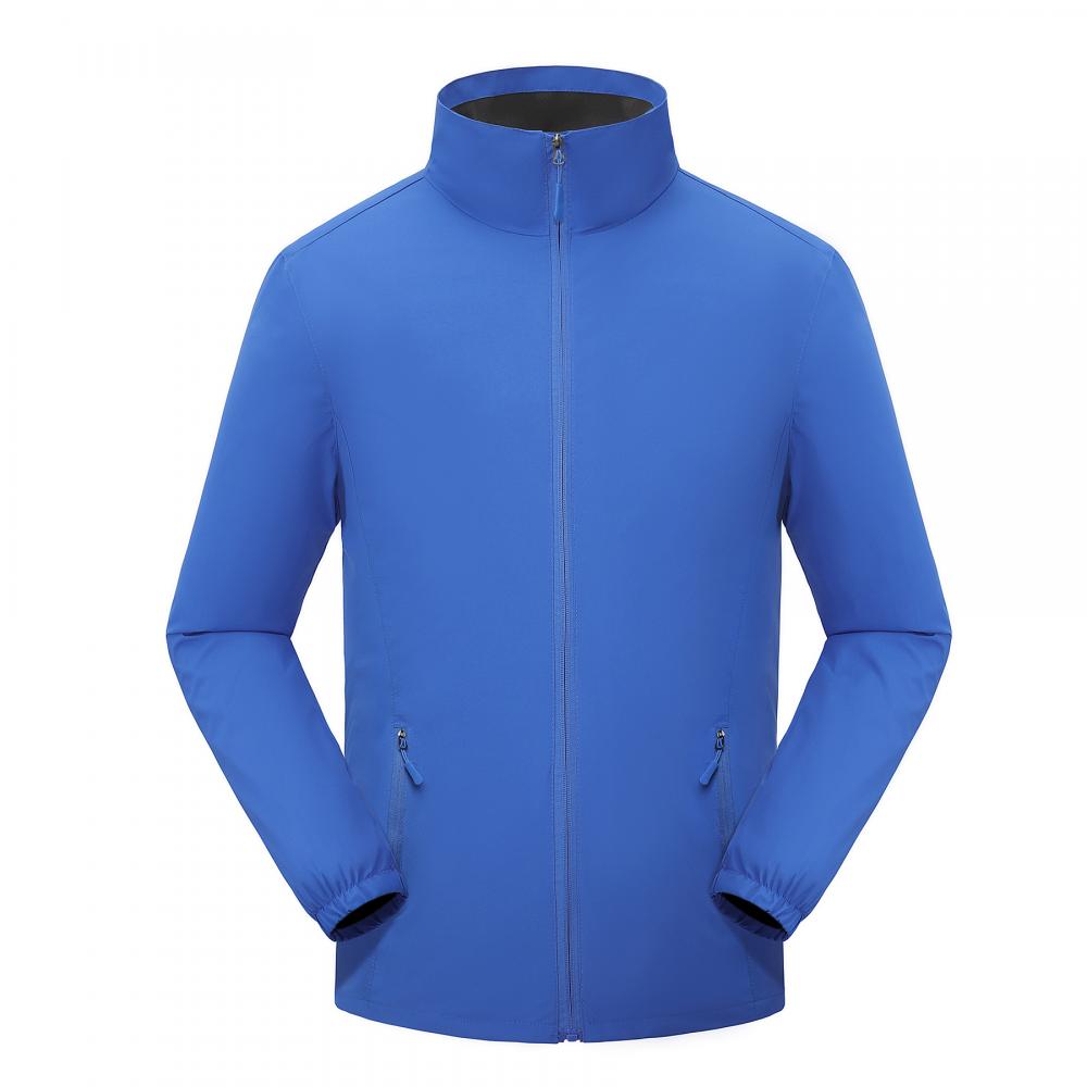 YML-1861 Thin windbreaker with stand-up collar and down jacket