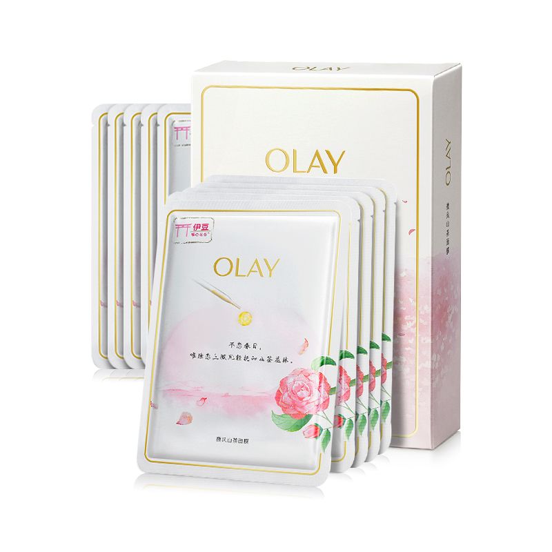 OLAY Limited Edition Camellia Essence Mask Niacinamide 10 Pieces details Picture