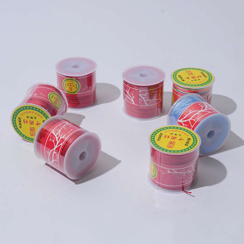 No. 72 Jade thread woven bracelet, special woven rope for gold stores, encrypted jade thread, pure hand-woven bracelet and necklace material