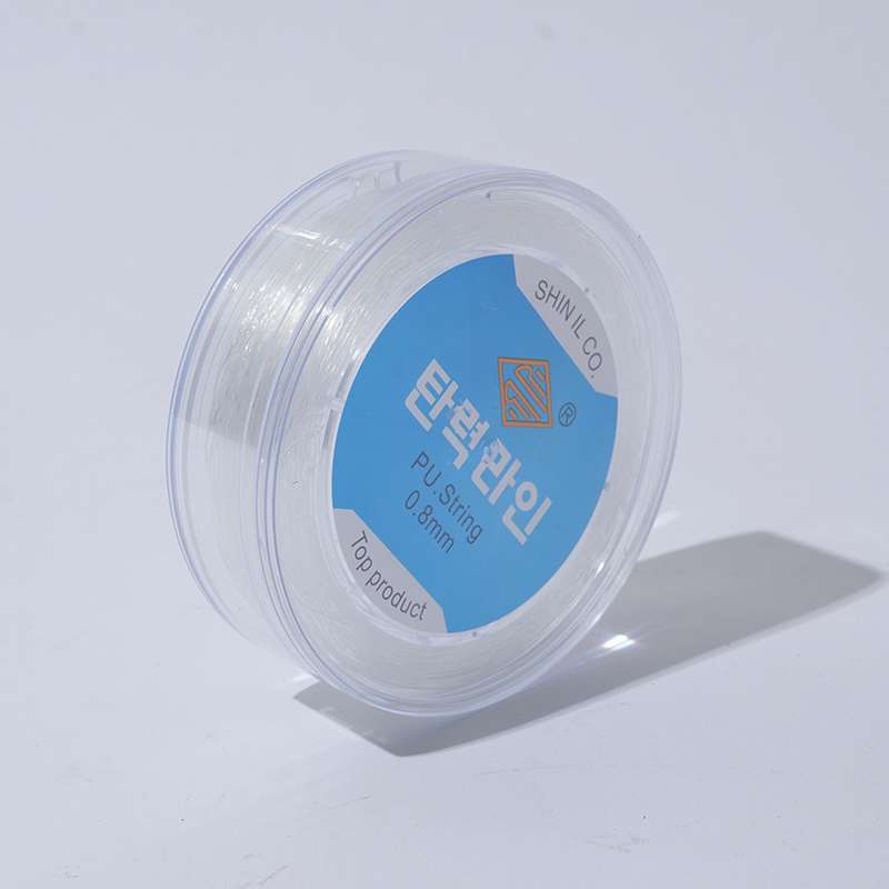 DIY elastic string, original imported transparent elastic string from South Korea, bracelet string, large roll crystal elastic string Item Picture