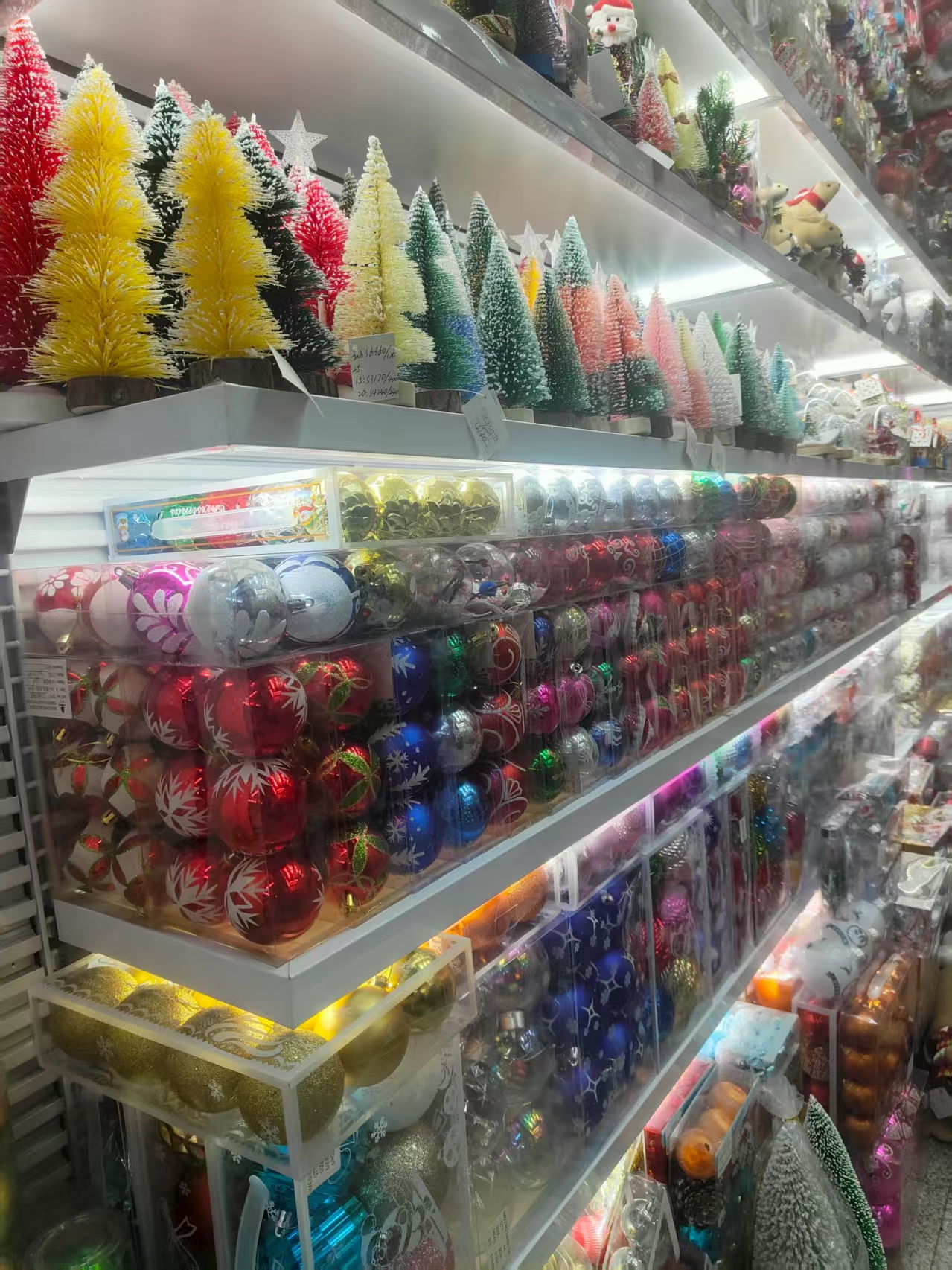 雅洋圣诞工艺品 圣诞装饰品圣诞树挂件圣诞节用品圣诞球圣诞节装饰品节日布置装饰品白底实物图