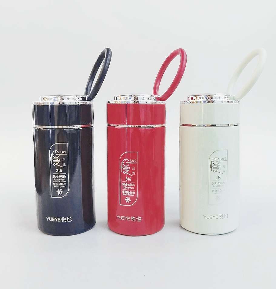 YY5202 Yuye Mini Insulated Cup 260mll Goddess High Appearance Level 316 stainless Steel Compact Portable Pocket Cup Tea cup details Picture