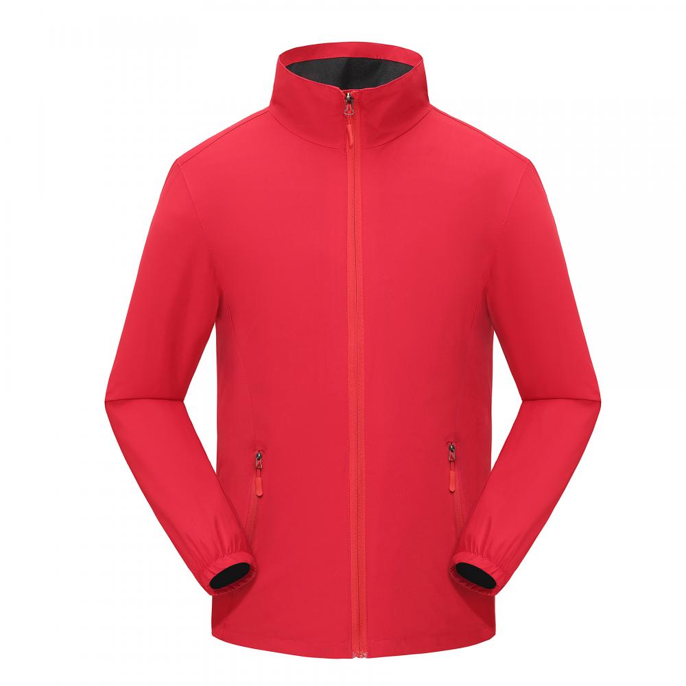 YML-1861 Thin windbreaker with stand-up collar and down jacket details Picture