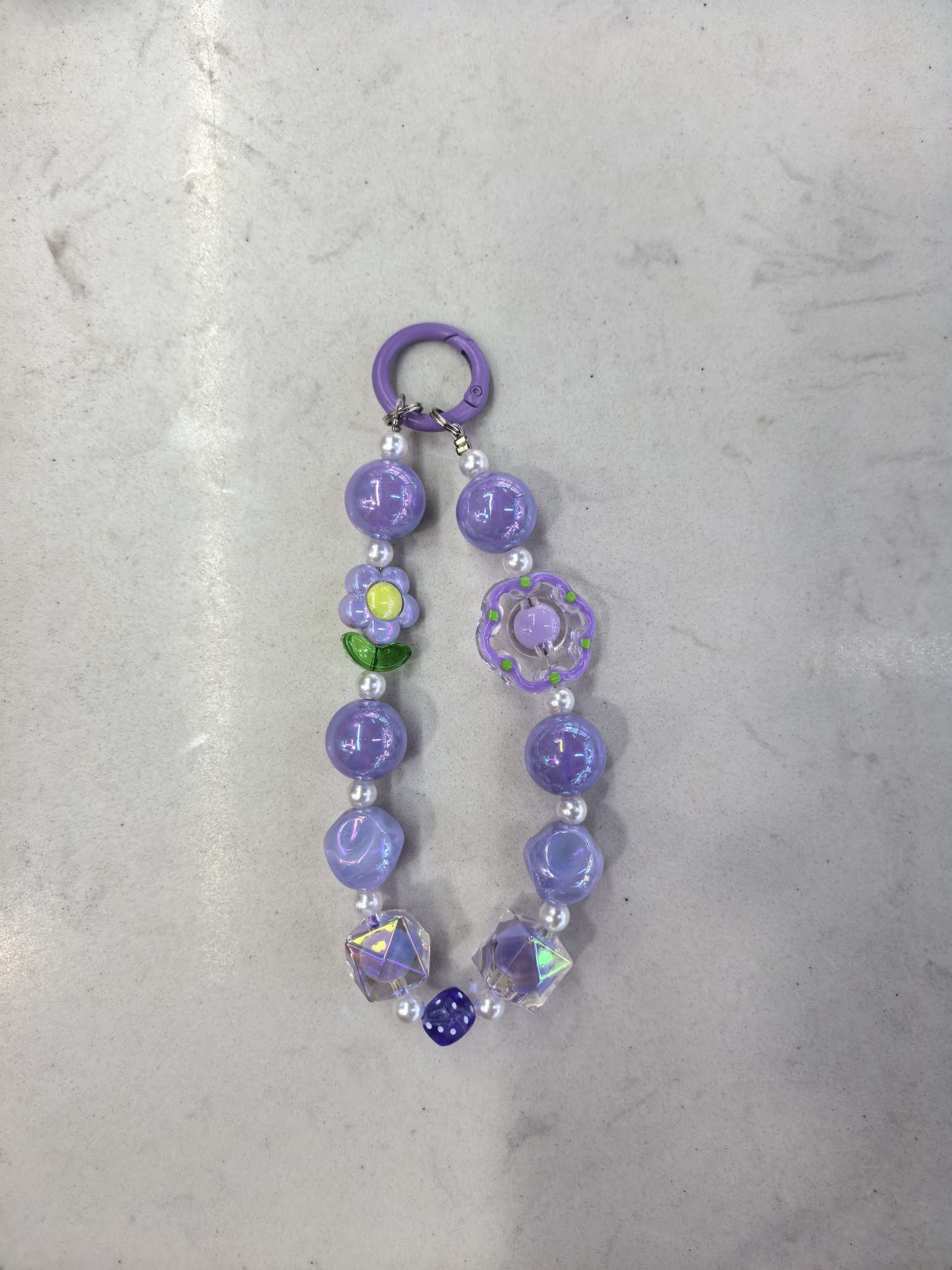 萌粒水晶手机链饰品短款时尚包挂手机挂件女款潮流可爱挂饰