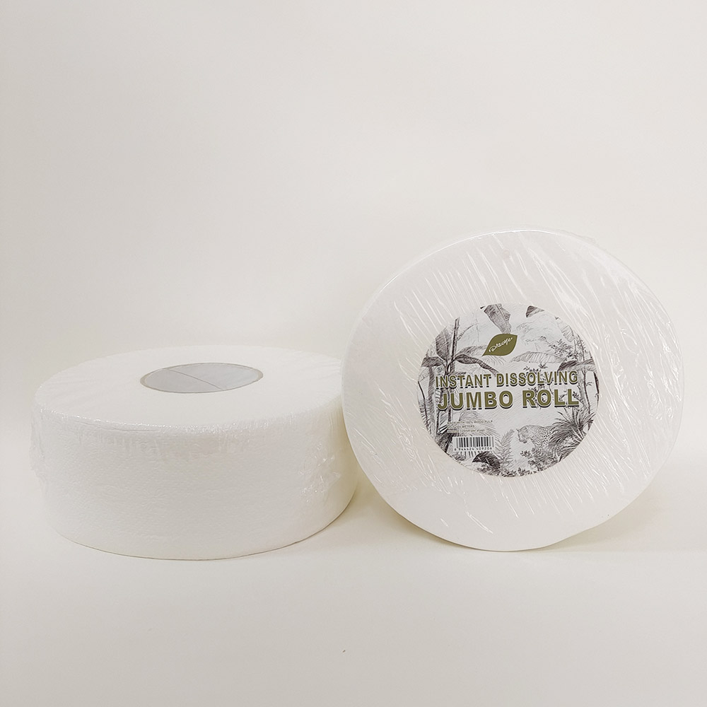 Factory wholesale 4-layer thickened large rolls of toilet paper, super soft and skin-friendly toilet paper, large rolls of paper, Logo customized tissues