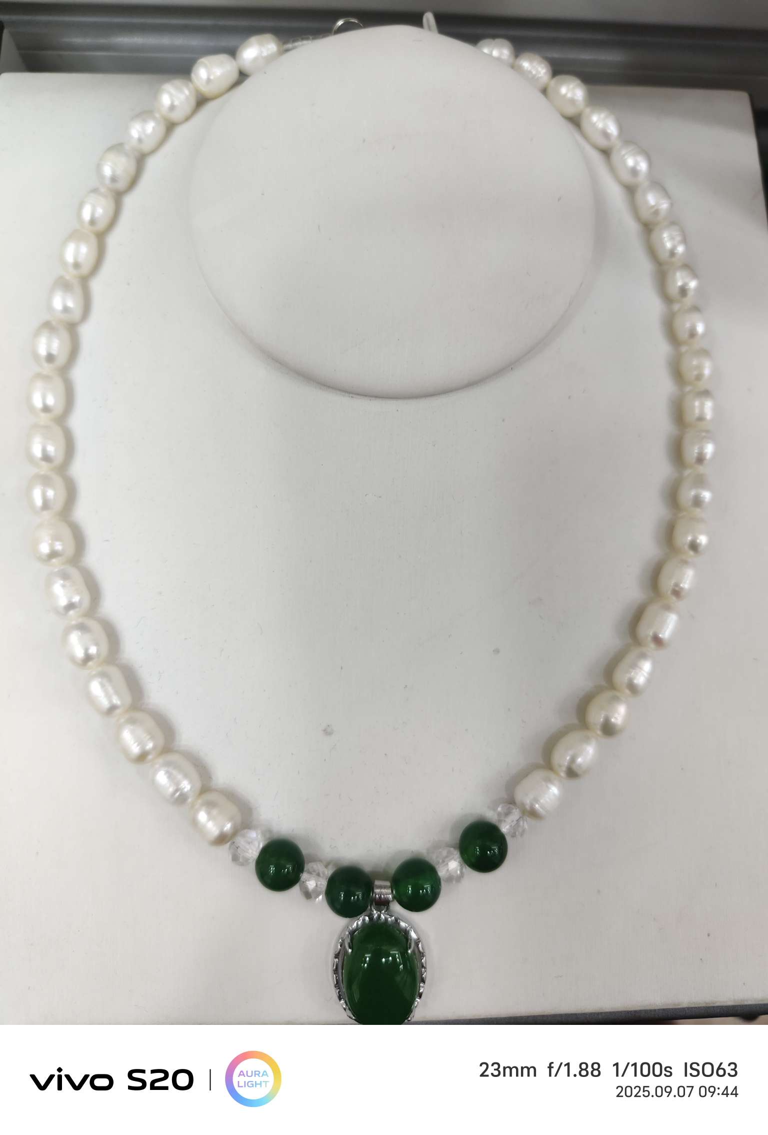 天然珍珠玛瑙项链珍珠届的金典款