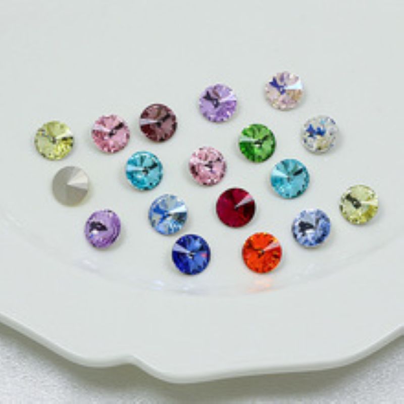 东洲水晶18mm卫星钻异形钻爆上优质K9玻璃东洲钻箱包DIY饰品配件