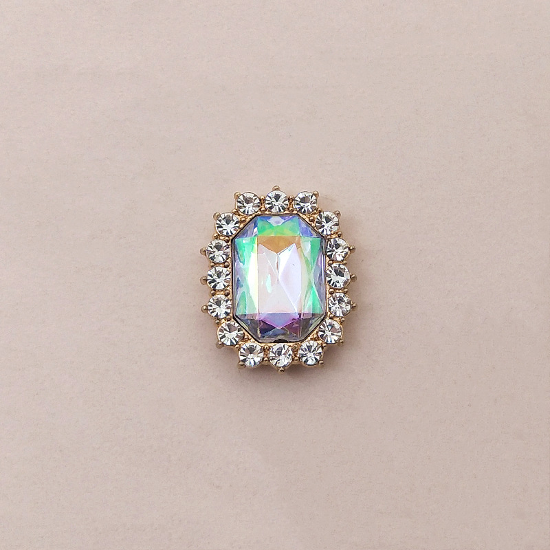 Korean version new DIY bow square hair accessory, head accessory, accessory, accessory clasp, decorative accessory, material detail image 5