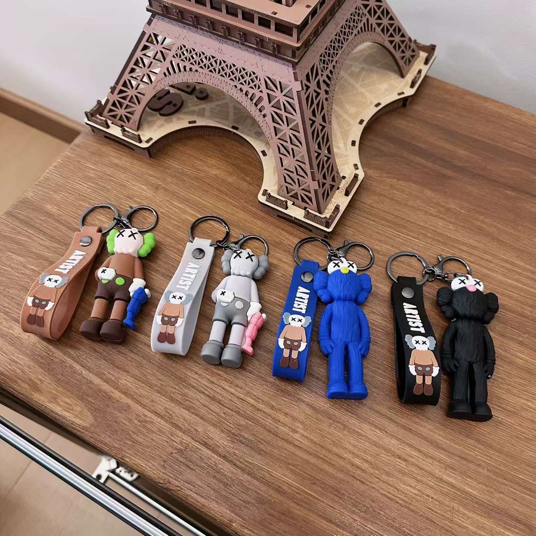Keychain hanging schoolbag 🎒 decoration usually beautiful keychain keychain keychain keychain details Picture
