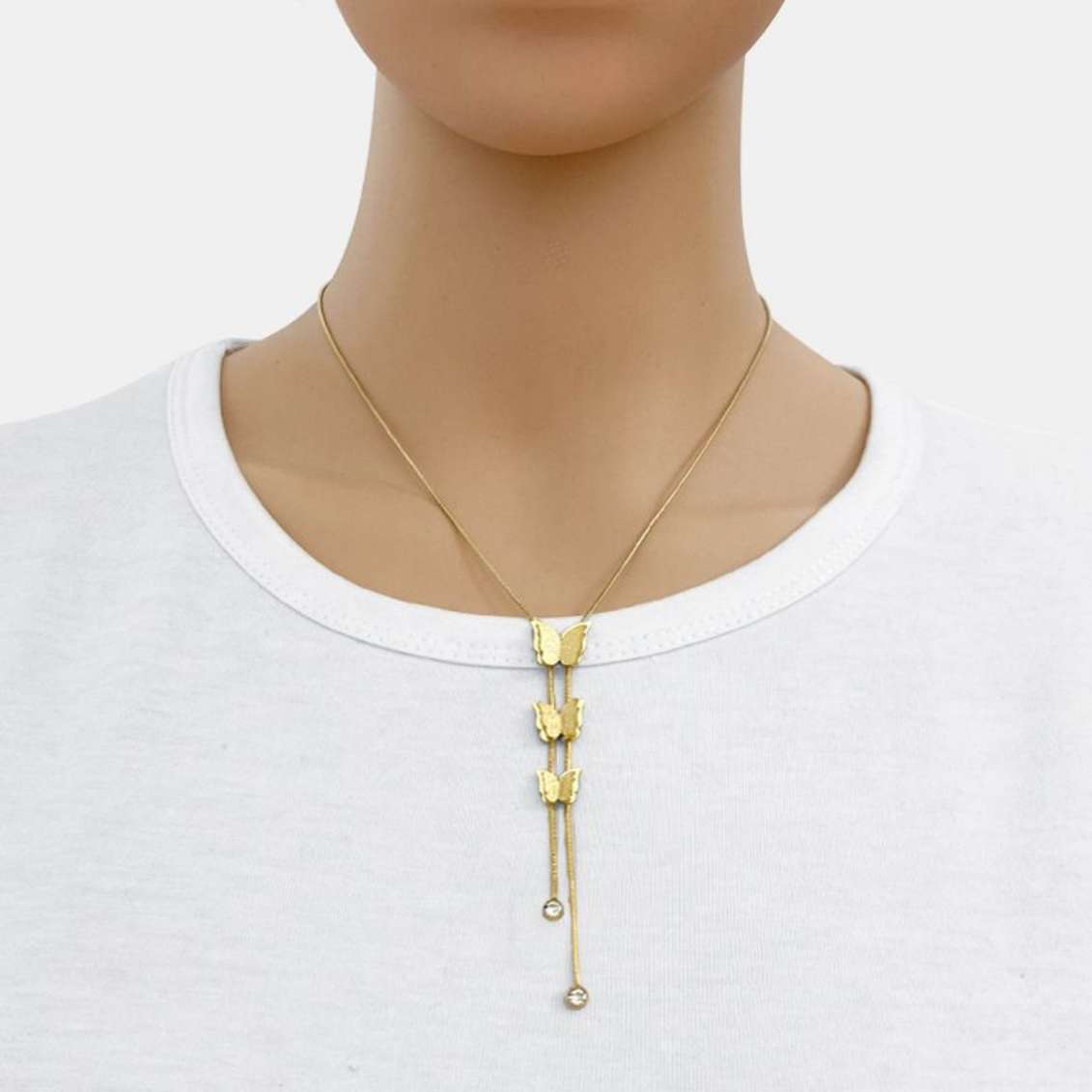 项链18k金饰品时尚百搭项链项饰配饰女款产品图