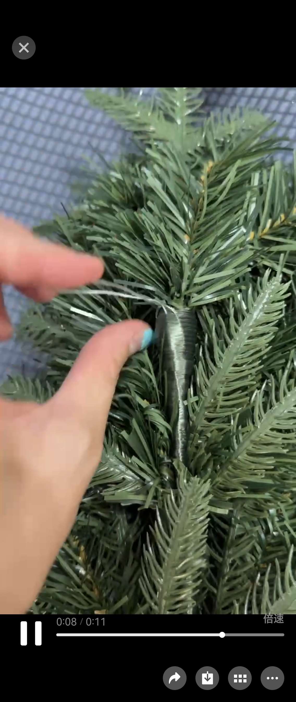 Wall-mounted tree details Picture