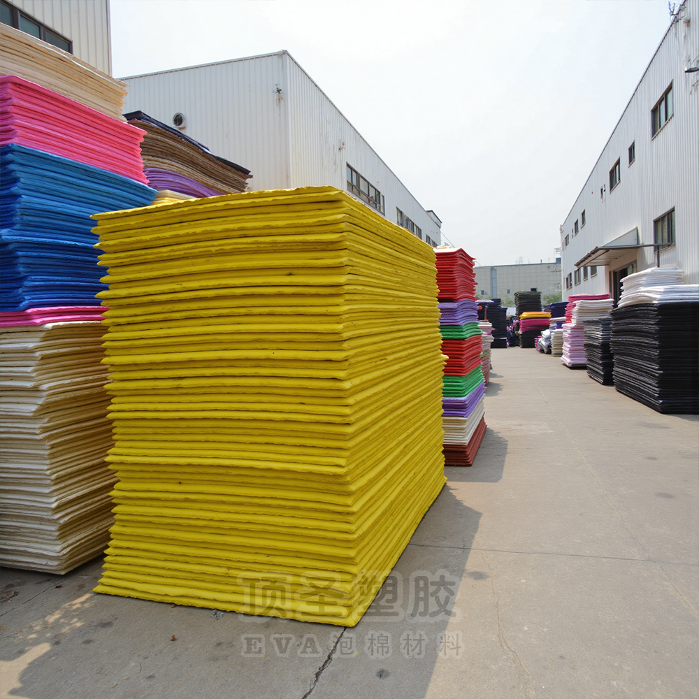 黑色eva泡棉白色eva切片硬度片38度45度55度65度75度80硬度箱包片热压定型泡沫片材材料厂家75度可接卷