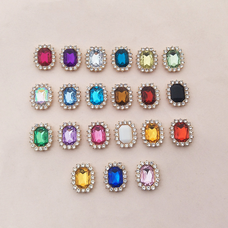 Korean version new DIY bow square hair accessory, head accessory, accessory, accessory clasp, decorative accessory, material