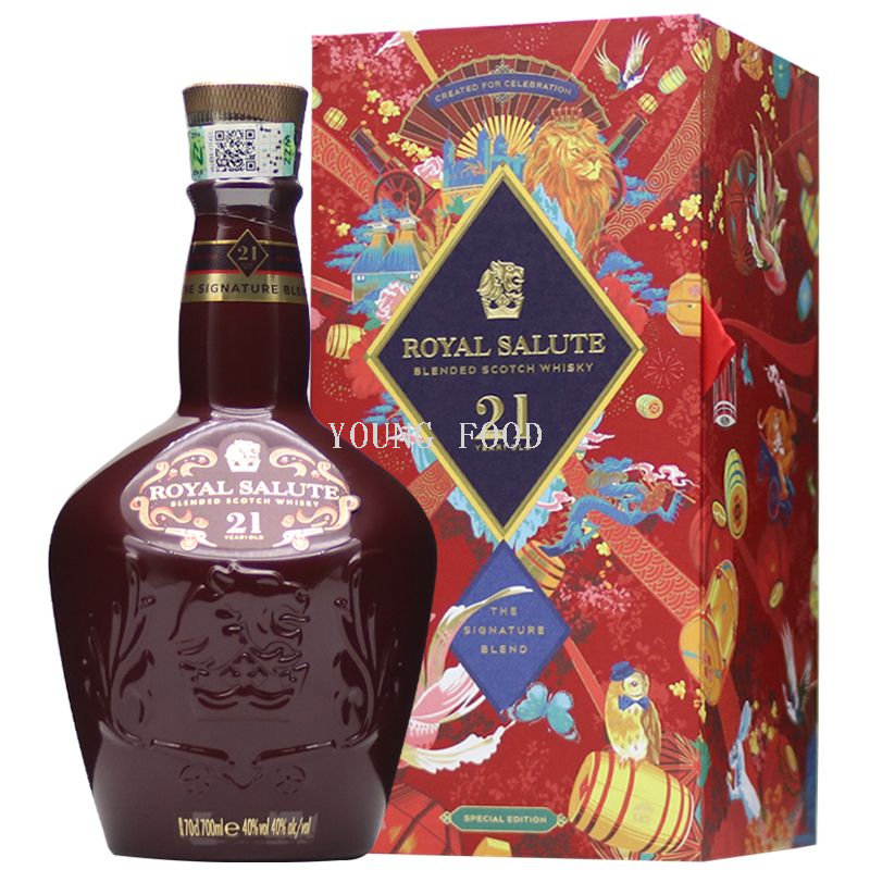 Wholesale free shipping Royal Salute24 Years Old Blended Scotch Whisky 700ml