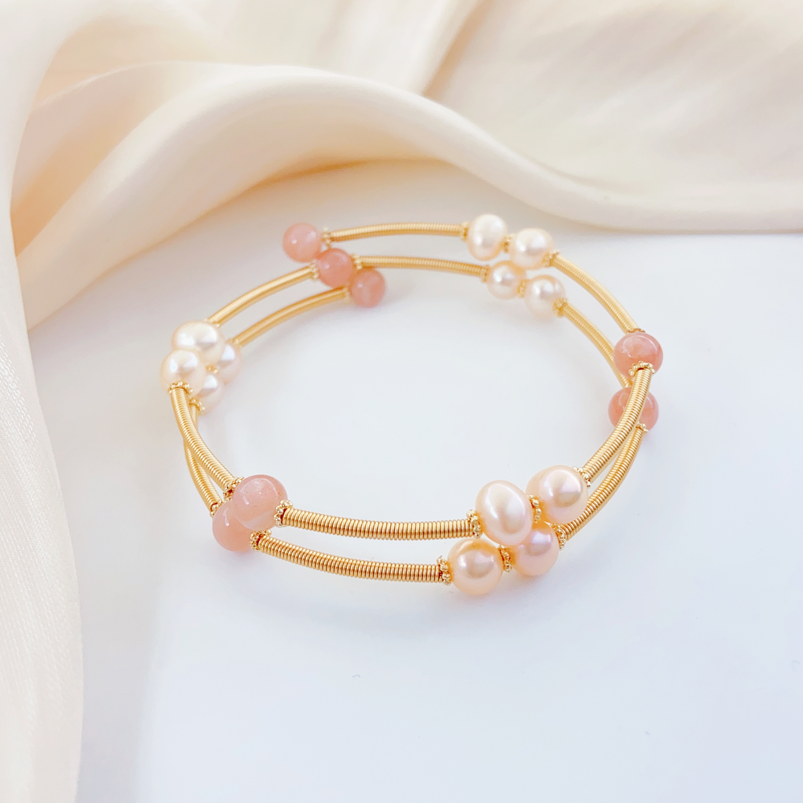 Natural Freshwater Pearl Bracelets Are Fashionable, High-End And Personalized Accessories For Women. Wholesale Bracelets Are Suitable For Daily Wear, Parties And Banquets Specification drawing