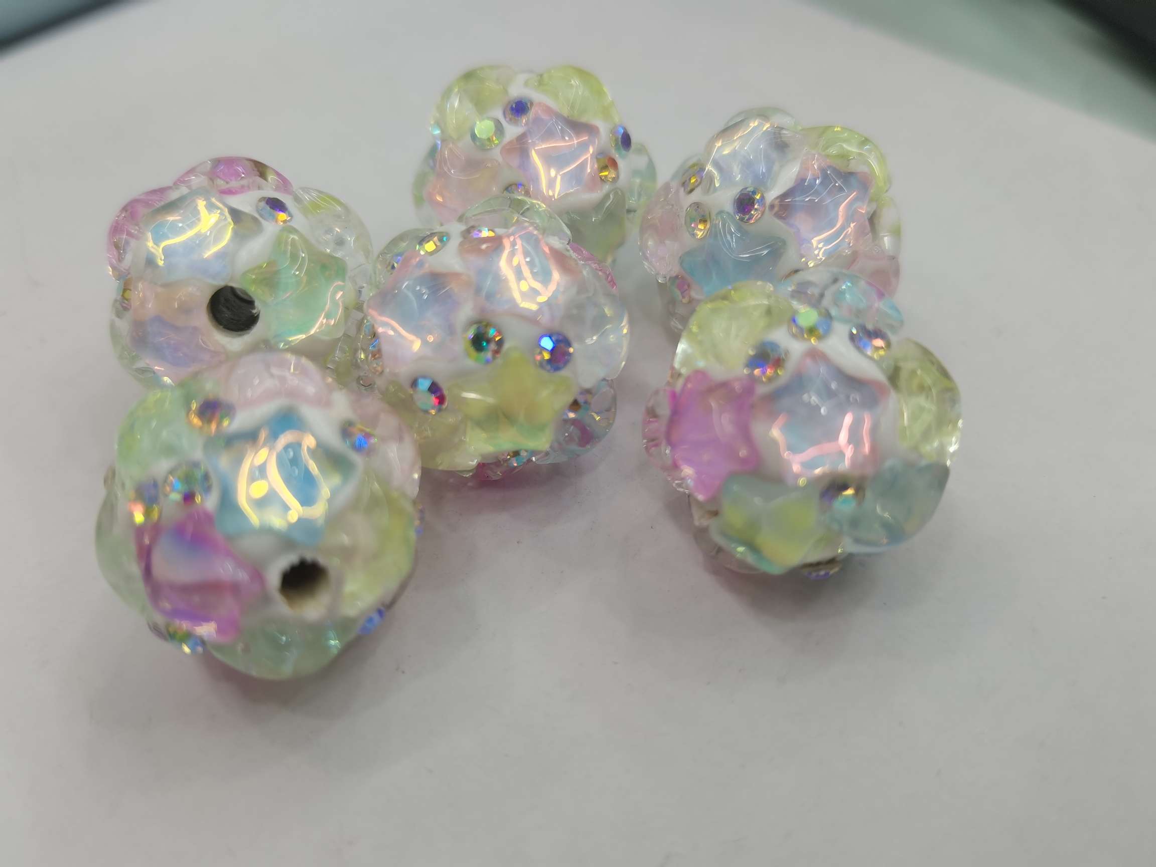 16N Mocha glass, five-pointed star ball Application Scenario