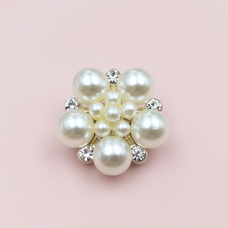 合金配件多款图案花盘钻扣水钻珍珠diy服饰配件手工饰品配件厂家 详情图12