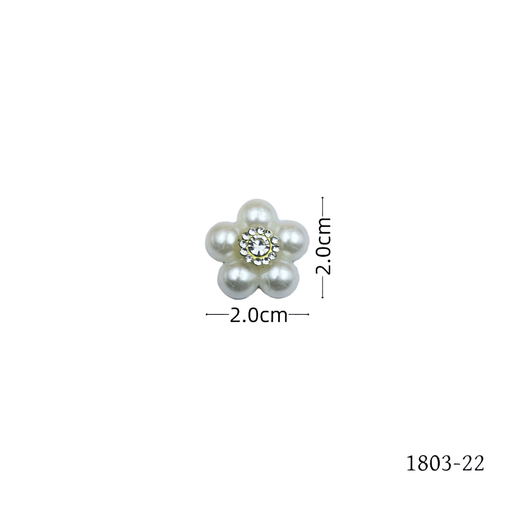 Hot-selling pearl and flower jewelry accessories, diamond-encrusted clothing, hair accessories, crocs, diy material accessories detail image 11