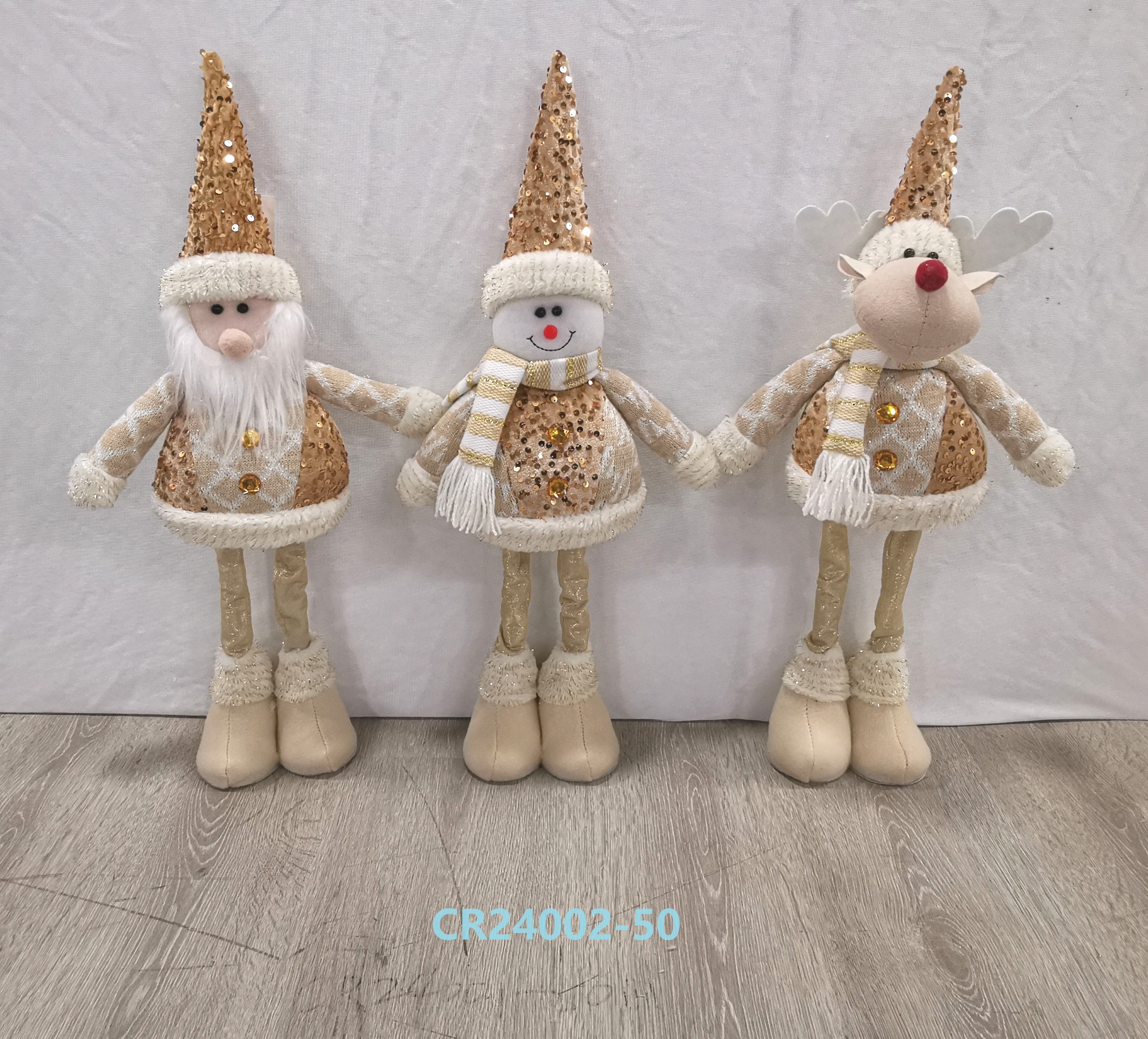 65CM圣诞装饰品圣诞,圣诞摆件，圣诞球节日装饰家居布置圣诞树挂件娃娃,圣诞老人，雪人，鹿