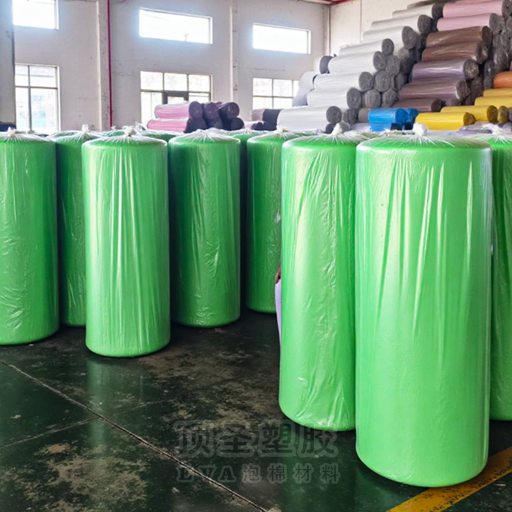 Colored EVA slice foam board, foamed black and white sheet material, EVA colored sheet material Application Scenario