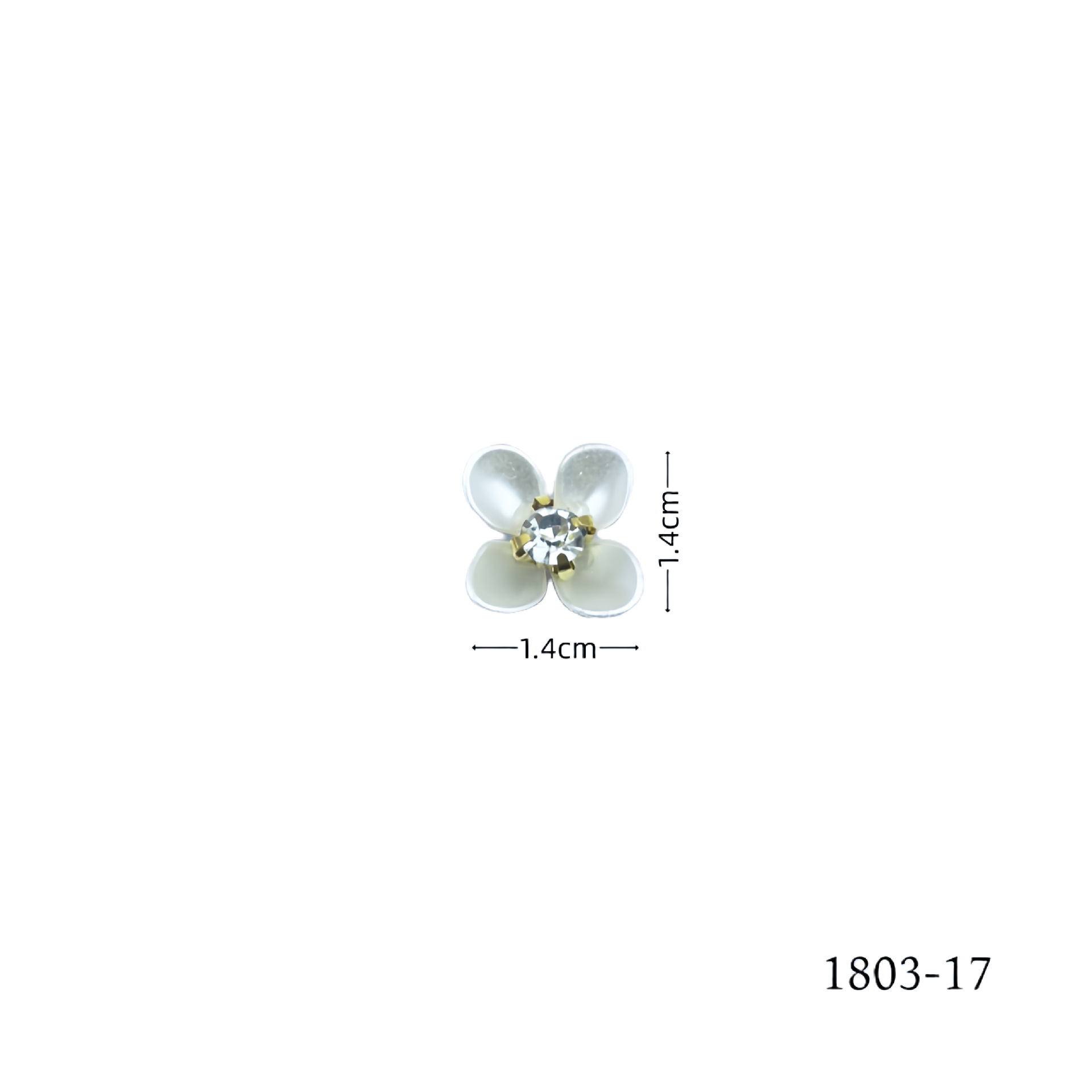 Hot-selling pearl and flower jewelry accessories, diamond-encrusted clothing, hair accessories, crocs, diy material accessories detail image 3