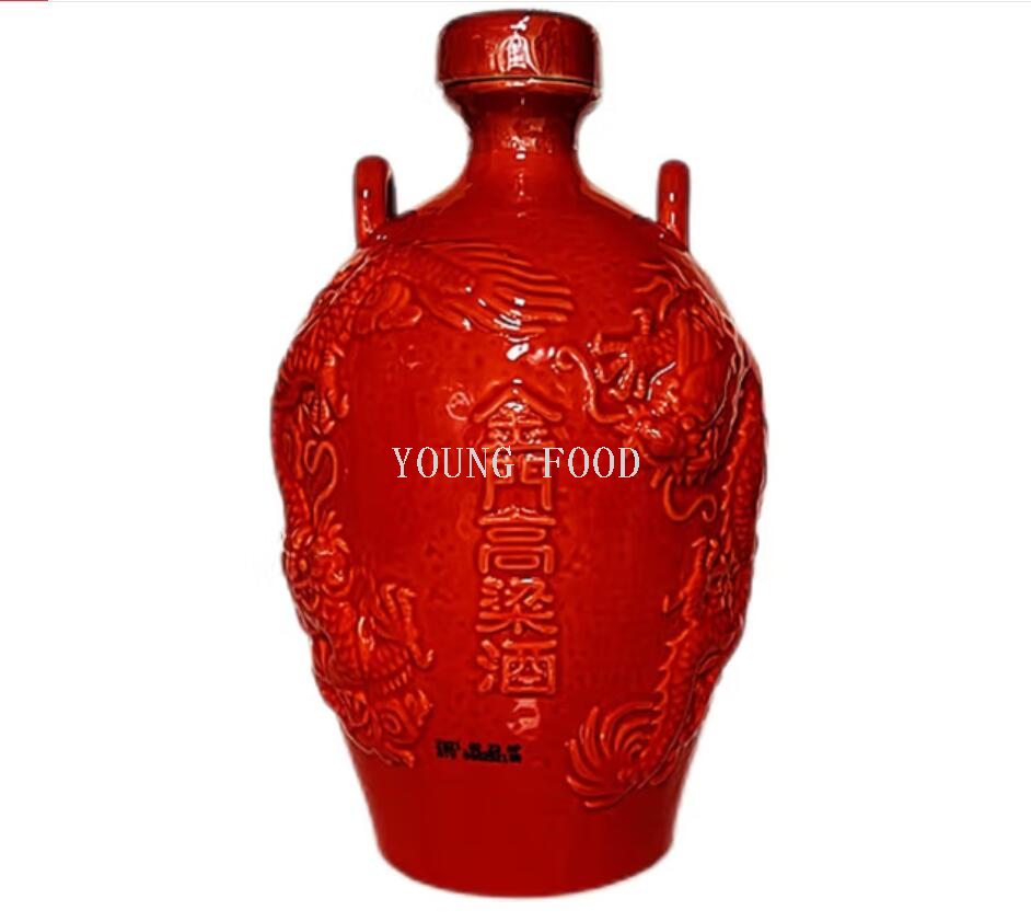 批发包邮台湾进口白酒烈酒烧酒 鸿龙佳酿金门高粱酒1000ml 53%vol pic 2