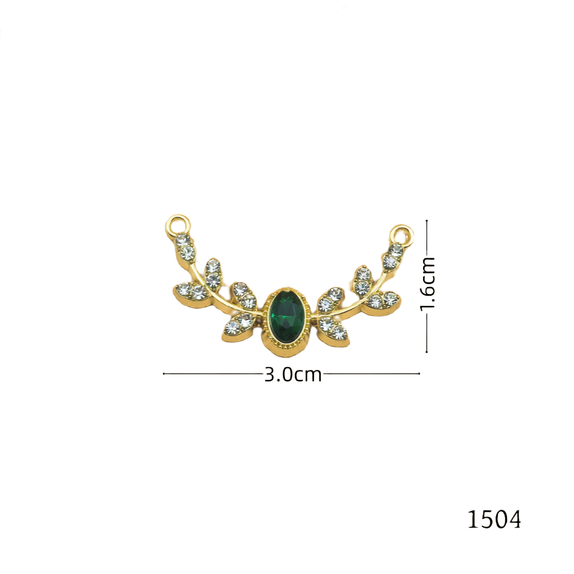 Arc-shaped flower vine oval pendant, diy hairpin, necklace, headwear, necklace and tassel accessories details Picture