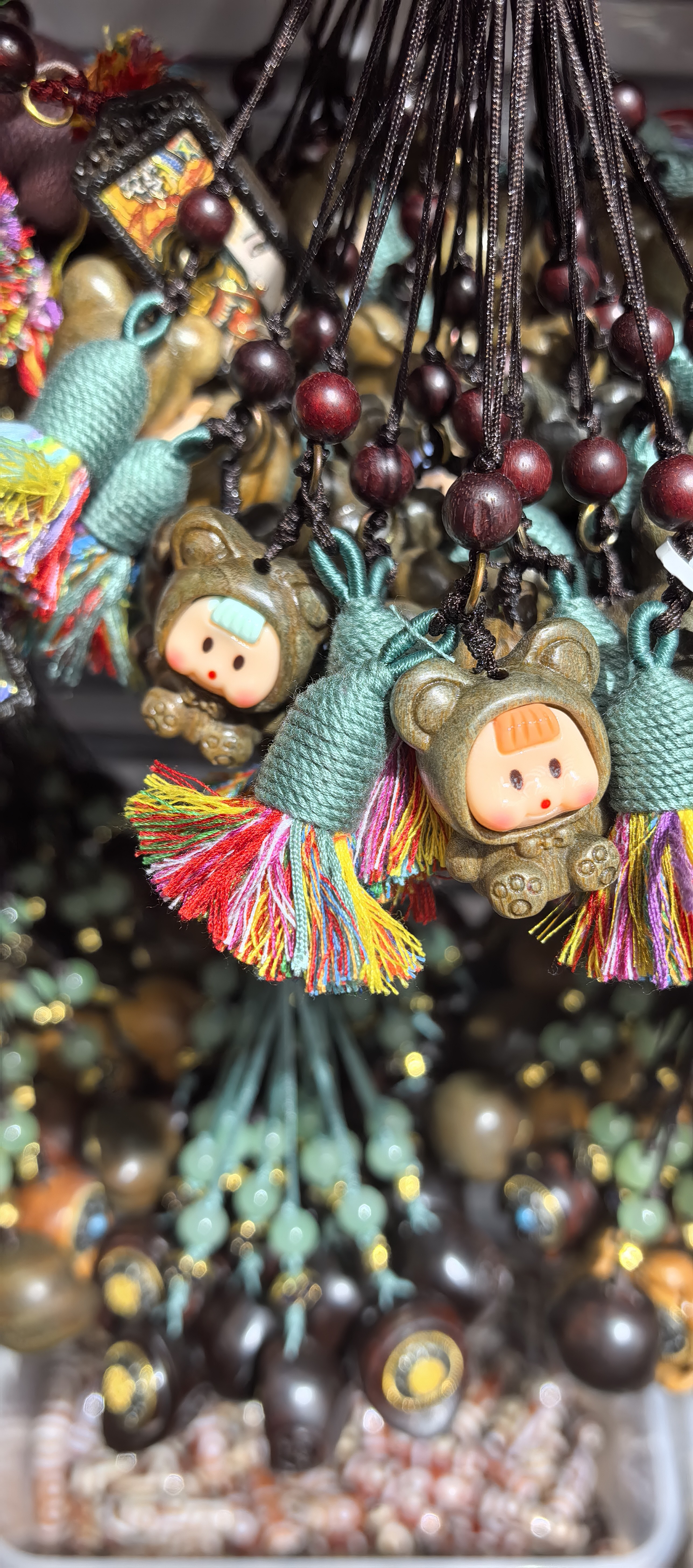 工艺品礼品手工艺品木质雕刻实木工艺品家居装饰赠品居家小吊饰，包包，钥匙扣吊饰木制品详情图7