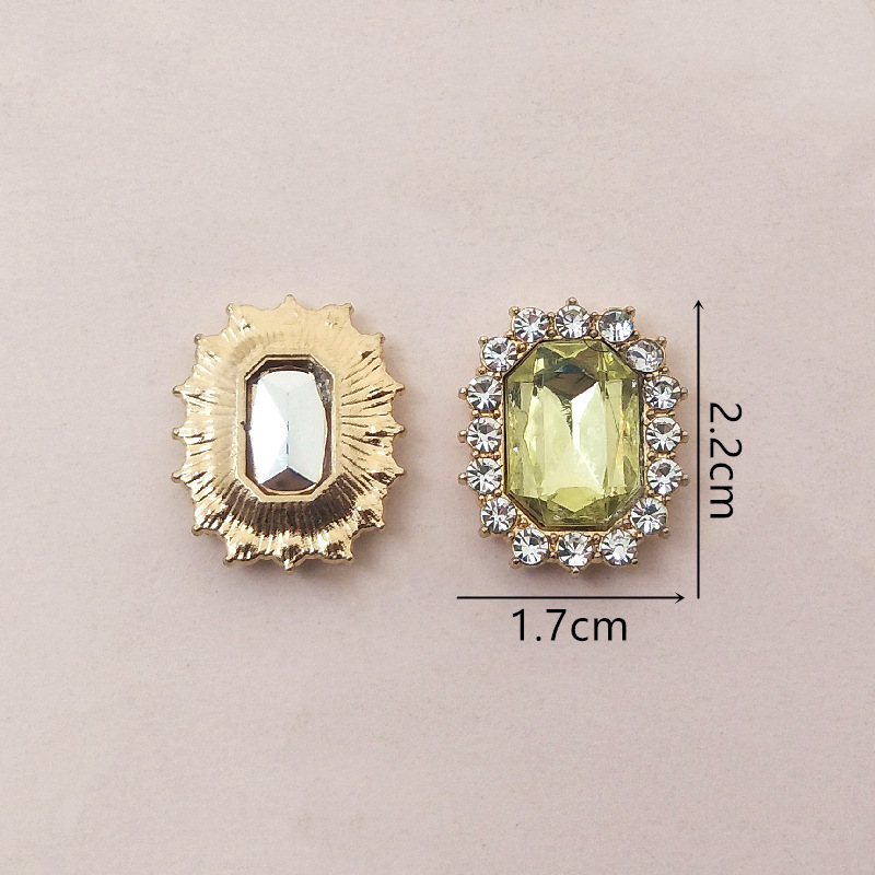 Korean version new DIY bow square hair accessory, head accessory, accessory, accessory clasp, decorative accessory, material detail image 7