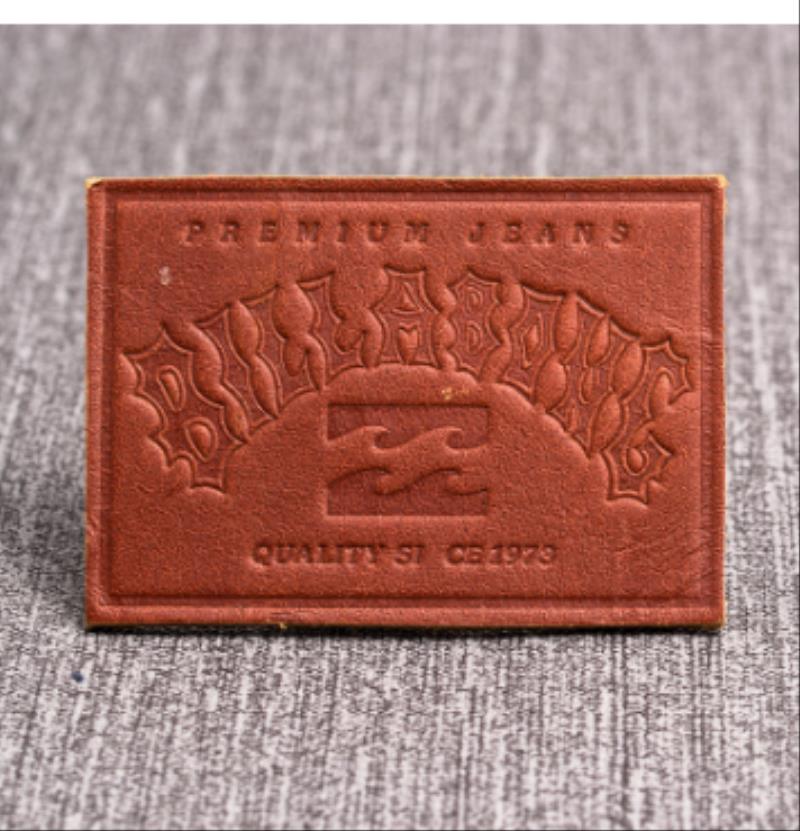  PU皮标皮牌服装辅料商标logo制作衣服标签牛仔裤仿真皮革牛皮标