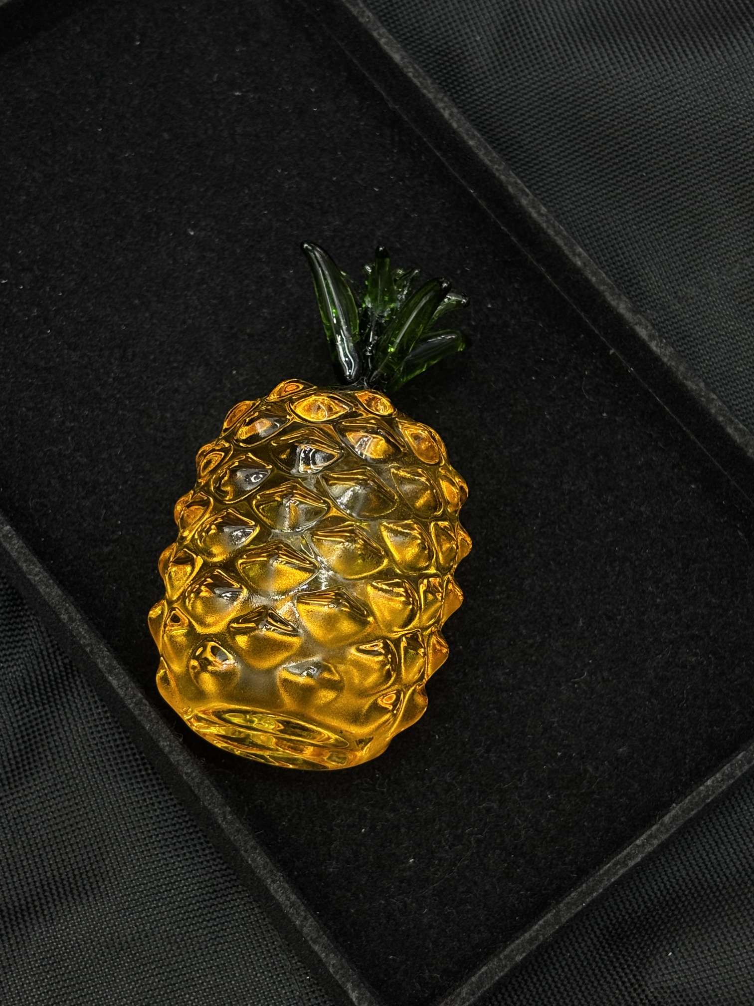 菠萝水晶工艺品水晶发财树方块珠迪拜香精瓶子高档礼品收藏品细节图