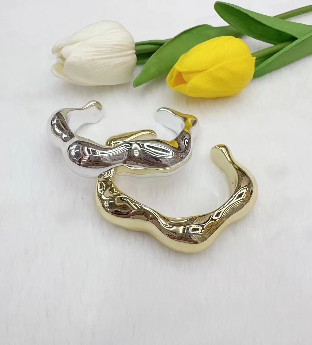 饰品耳饰珍珠耳环细节图