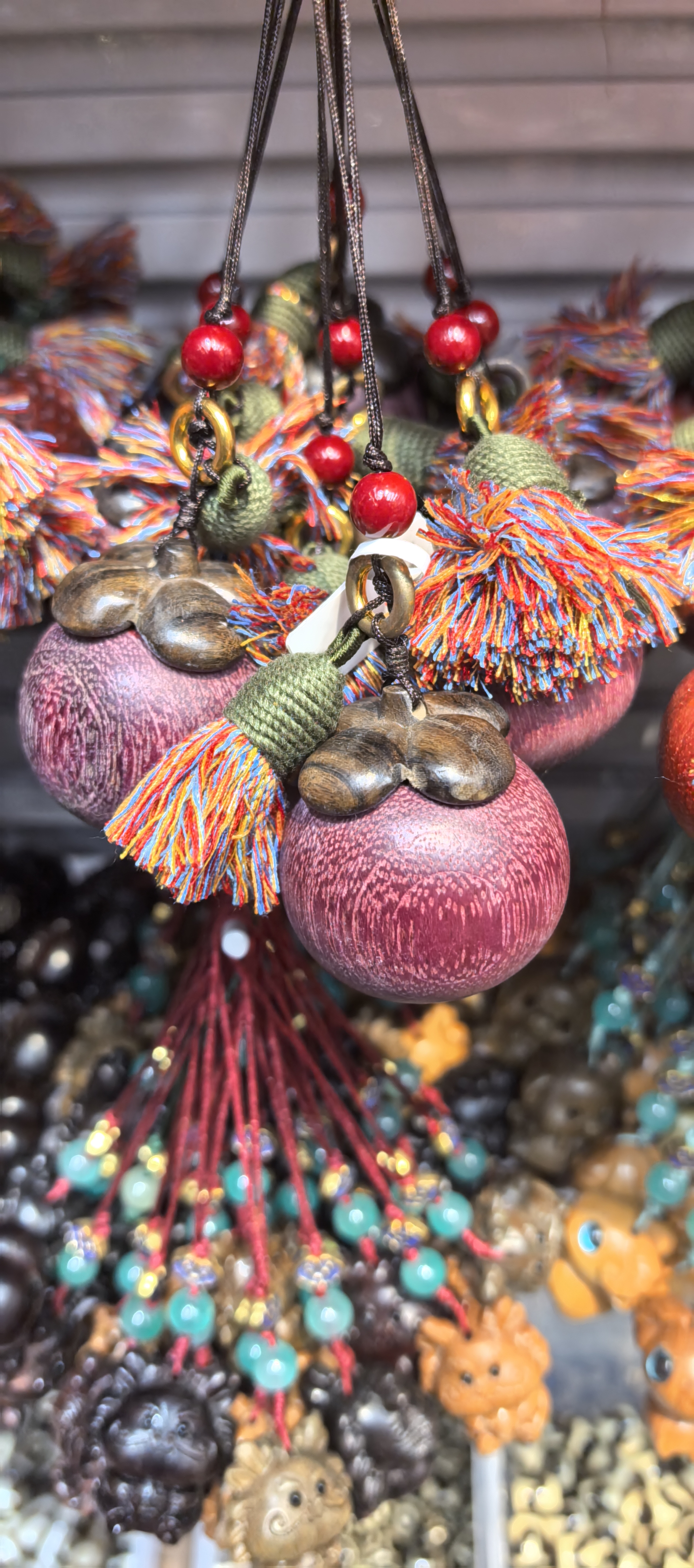 工艺品礼品手工艺品木质雕刻实木工艺品家居装饰赠品居家小吊饰，包包，钥匙扣吊饰木制品详情图13