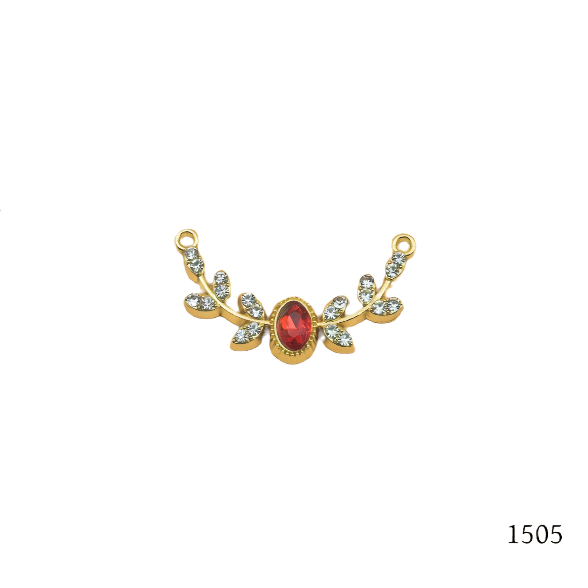 Arc-shaped flower vine oval pendant, diy hairpin, necklace, headwear, necklace and tassel accessories Item Picture