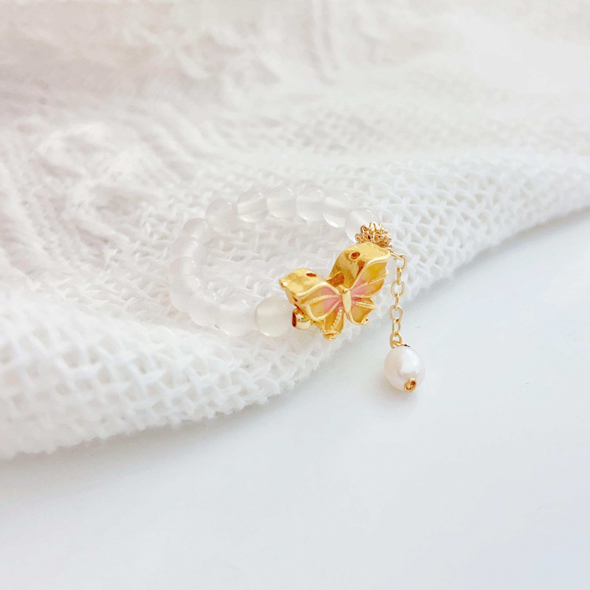 Freshwater pearl ring, sweet pearl, female Internet celebrity style, fashionable and sweet style, personalized ring Application Scenario