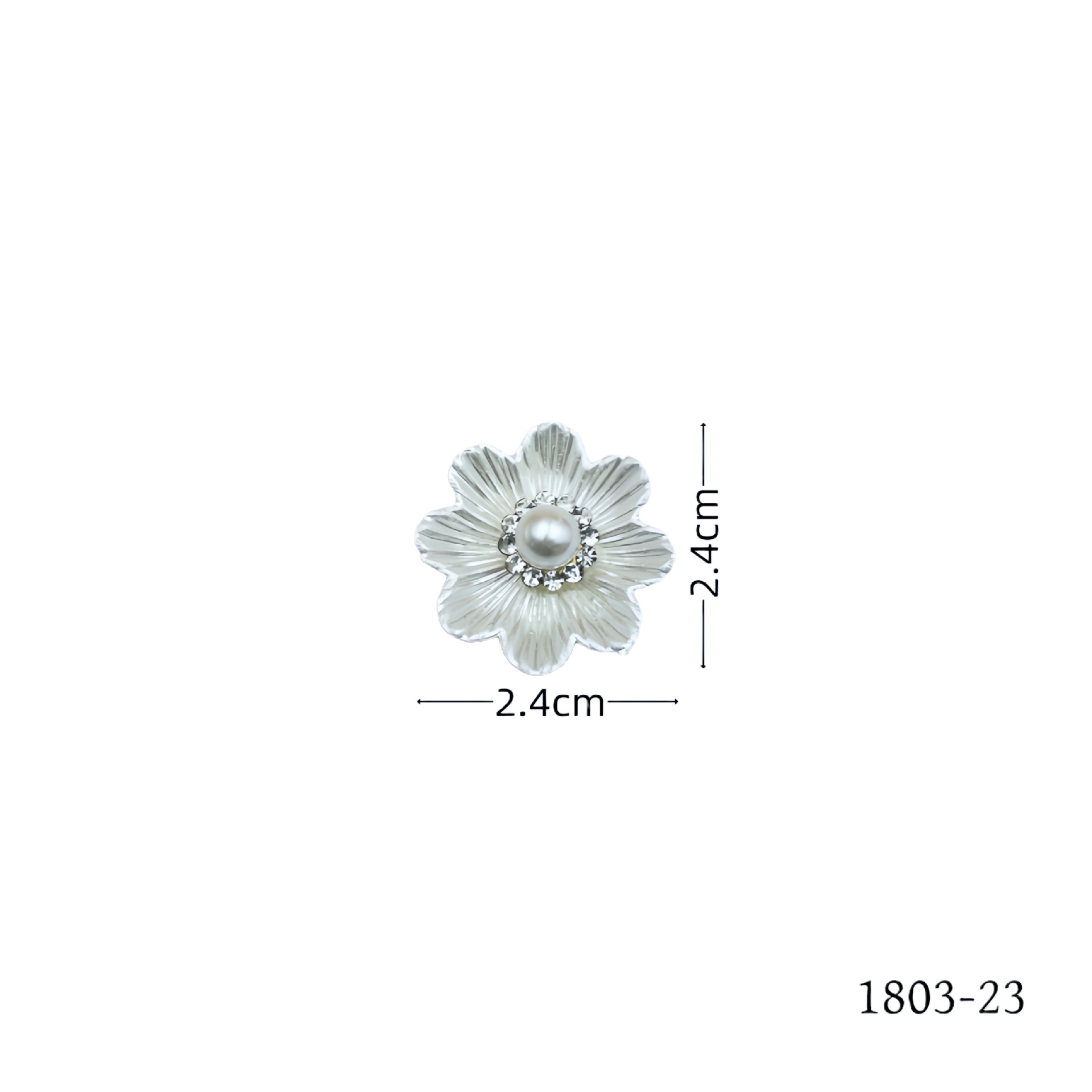 Hot-selling pearl and flower jewelry accessories, diamond-encrusted clothing, hair accessories, crocs, diy material accessories detail image 12